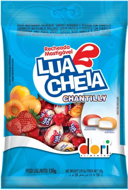 Bala Lua Cheia Chantilly